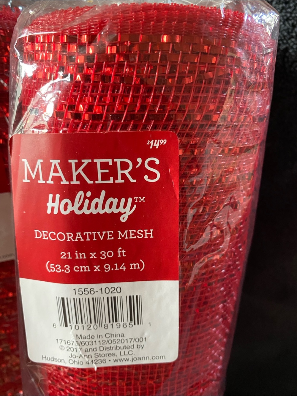 Red Deco Mesh Bundle - Picture 2 of 2